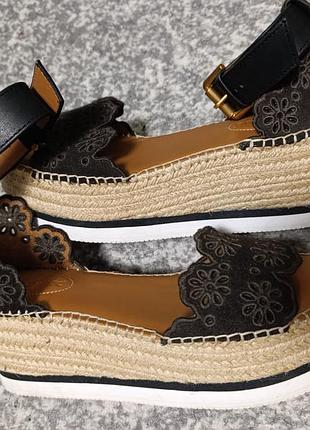 Боссоножки se by chloe (38р.) оригинал! кожа!