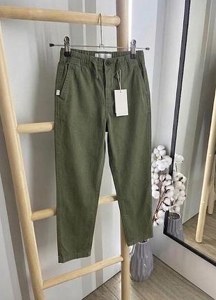 Брюки чіноси zara штани хакі для хлопчика 164, 13/14
