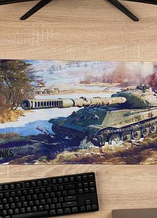 Килимок для мишки world of tanks великий р3