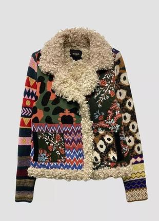 Куртка женская desigual модели sparrow. разноцветный размер l