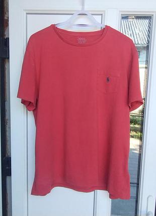 Футболка мужская polo ralph lauren custom slim fit,xl.