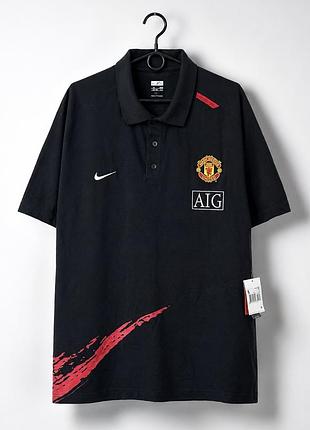 Новая мужская футболка/поло nike manchester united