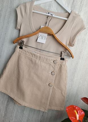 Юбка шорты от zara