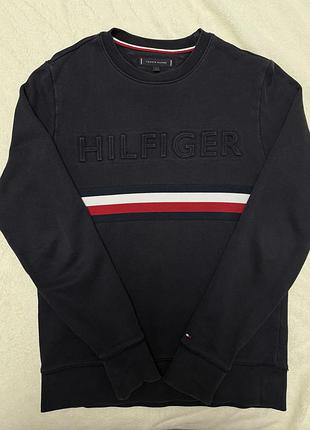 Синя чоловіча кофта tommy hilfiger, розмір s