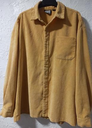 Вельветовая рубашка с длинными рукавами, винтажная рубашка reclaimed vintage /6