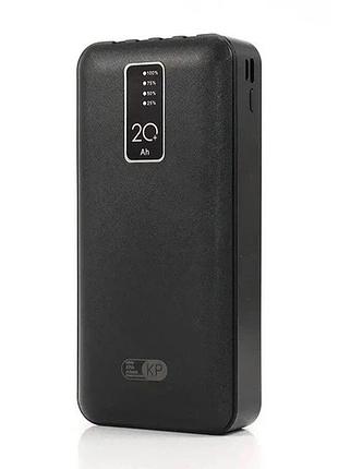 Power bank king power kp-27 20000 mah 4 встроенных кабеля