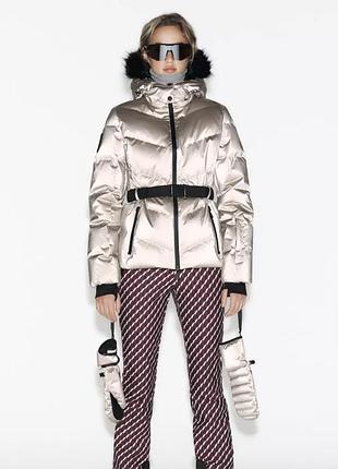 Гірськолижна лижна куртка zara ski collection