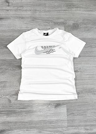Футболка nike big swoosh big logo