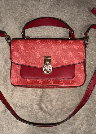 Guess сумка жіноча jensen 4g 7618 red