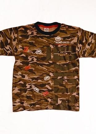 Футболка ecko unltd як carhartt wip dickies corteiz stussy fubu karl kani palace vans skate hip-hop y2k broken planet trapstar represent