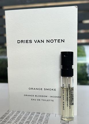 Оригінал пробник orange smoke dries van noten