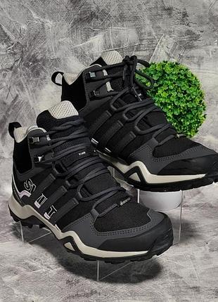 Женские треккинговые кроссовки adidas terrex swift r2 mid, 37/23 см