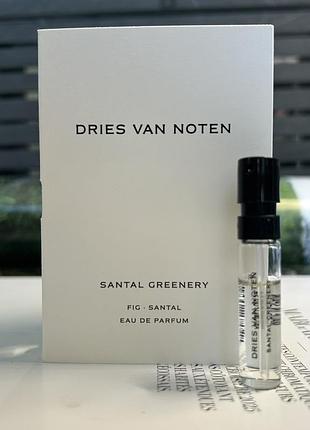 Оригинальный пробник dries van noten santal greenery