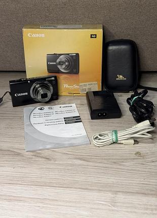 Цифрлвой фотоаппарат canon powershot a2300 как новый😍