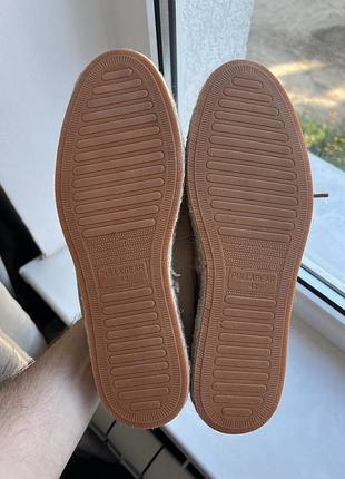 Кожаные мокасины pull &amp; bear р 43 5