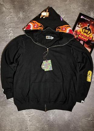 Зіпка bape tiger s,m,l,xl чорна
