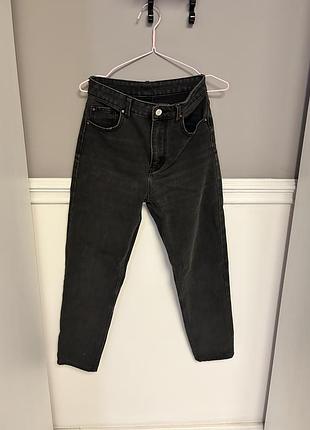 Джинси mom denim co 34 вшита талія
