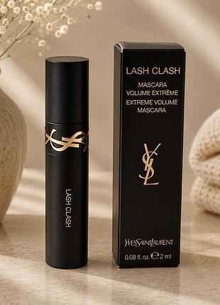 Тушь для экстремального объема ресниц yves saint laurent lash clash extreme volume mascara