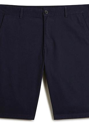 Классические хлопковые шорты-чинос denim co 12-13роков
