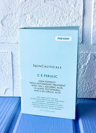 Skinceuticals c e ferulic сироватка з вітаміном c 4ml ( мініатюра)