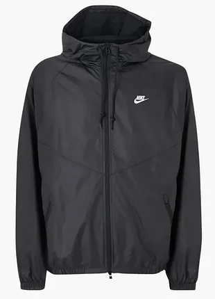 Оригинальный! ветровка мужская nike windrunner black hv8369-010