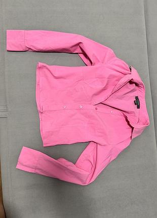 Коротка сорочка кольору barbie