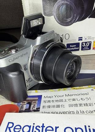Цифровой фотоаппарат sony dsc-h10 1080 full hd