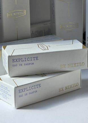Оригінал пробник ex nihilo explicite