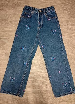 Джинси zara stitch (wide leg) р.134