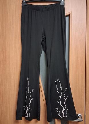 Shein модные брюки клеш размер 12-14