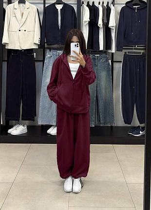 Костюм oversize худи и джоггеры