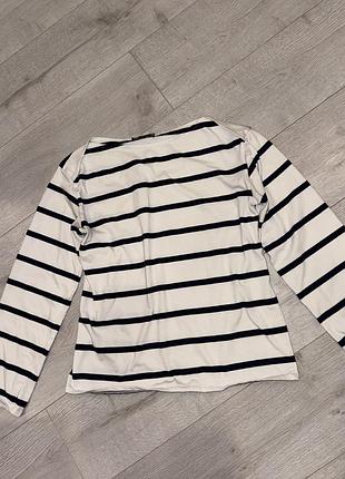 Стильна кофта zara світшот в полоску зара