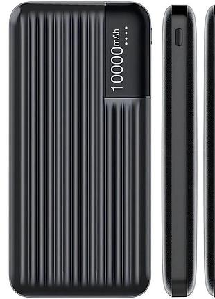 Зовнішній акумулятор powerbank 10000mah, lenyes px161 / портативний акумулятор / повербанк для телефону / умб