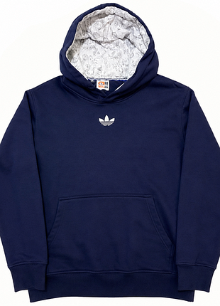 Худи adidas originals (оригинал) темно-синее | состояние отличный