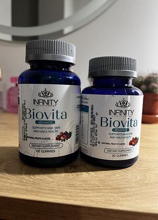 Biovita вітаміни для волосся та нігтів.60 шт +подарунок 30шт.оригінал.