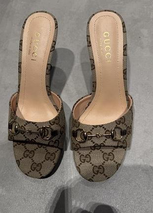 Шлепанці gucci нова модель