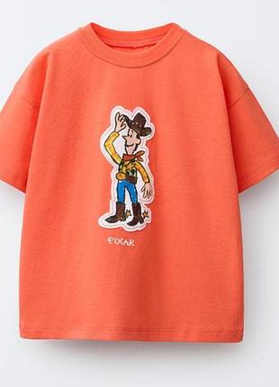Футболка zara,серия десней,116 см