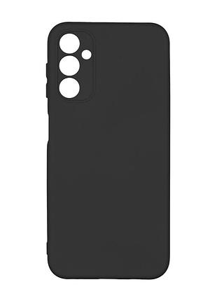 Чехол silicone cover с рамкой камеры (a) для samsung galaxy a14 4g black