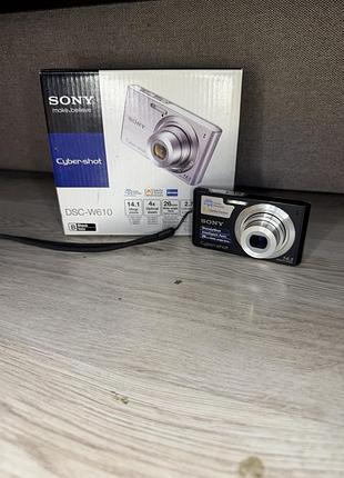 Цифровой фотоаппарат sony cybershot dsc-w610 как новый😍