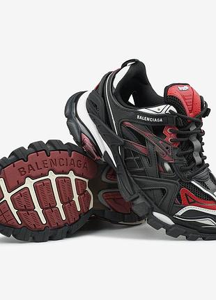 Balenciaga track 2 black red