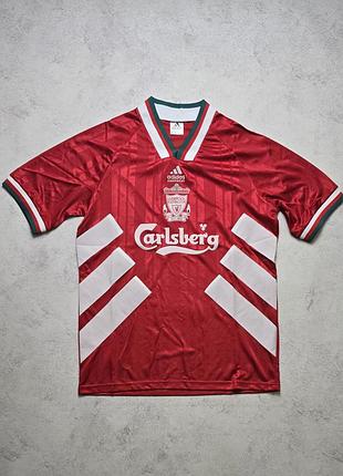 Футбол vintage 1993-95 liverpool fc adidas equipment home shirt m 38-40 carlsberg