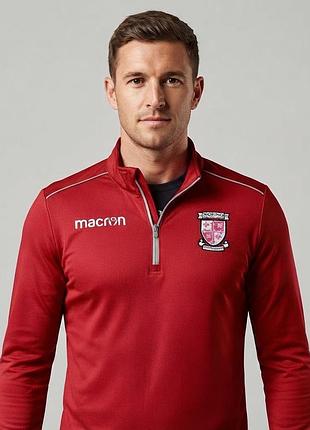 Спортивна тренувальна кофта macron woking fc 1/4 блискавка