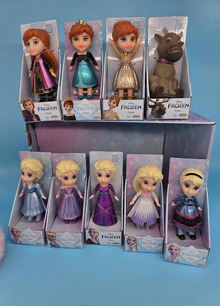 Мини куклы ледовое сердце frozen анна, эльза, олаф, свен оригинал