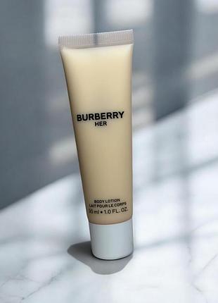 Burberry her body lotion 30мл