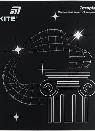 Тетрадь предметная kite lumen k26-240-4, 48 листов, клетка, история