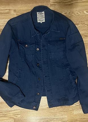 Джинсовая куртка рубашка pme legend denim shirt jacket оригинал (размер l)