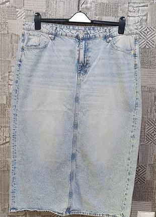 Джинсова спідниця h&m (&denim)