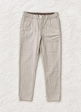 Штани чоловічі reserved slim fit бежеві (розмір 30 / s)