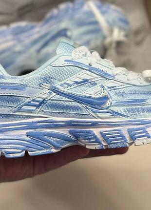 Блакитні жіночі кросівки nike initiator custom blue 2.0 х найк 41