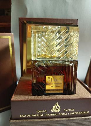 Lattafa khamrah qahwa perfume 1 ml оригінал.